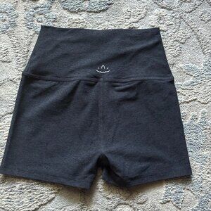 Beyond Yoga Spacedye All For Run Short in Darkest Night